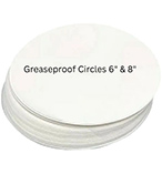8 inch Greaseproof Circles