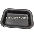 Black Tray 135 x 100 x 22