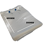Wicketed Poly Bag 300 x 400mm