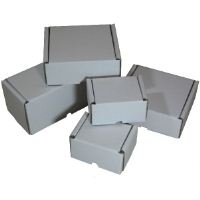 White Postal Boxes