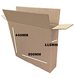 Kraft Box 500 x 115 x 440mm