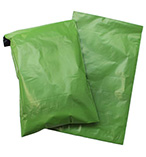 Green Polythene Mailing Bags