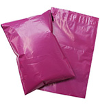 Pink Polythene Mailing Bags