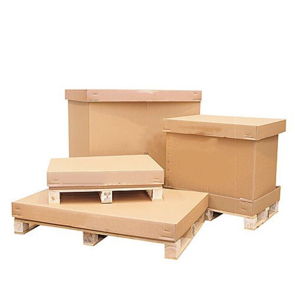 Cap & Sleeve Box with Pallet