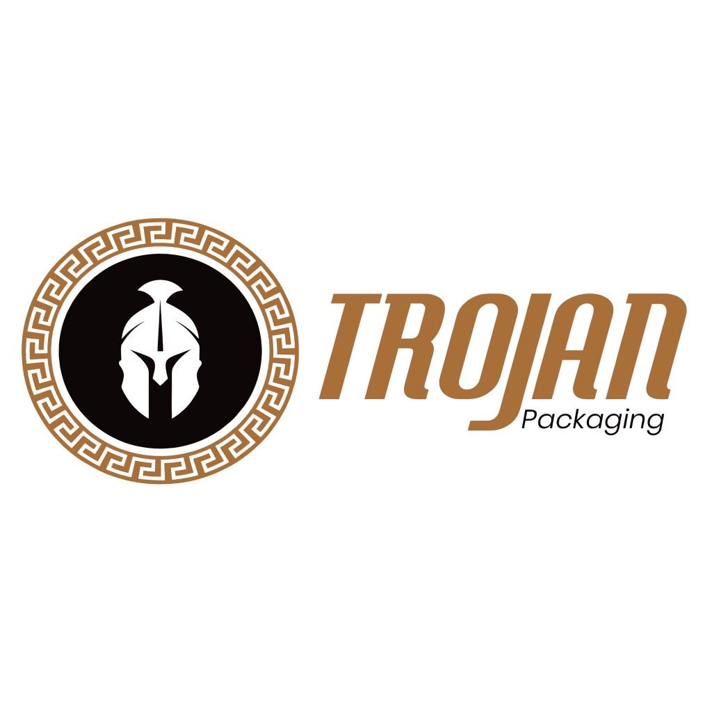 Trojan Branded Fragile Kraft Paper Tape