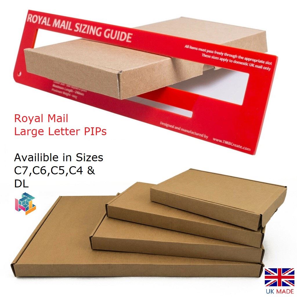 Large Letter PiP Postal Boxes - Pallet Quantities