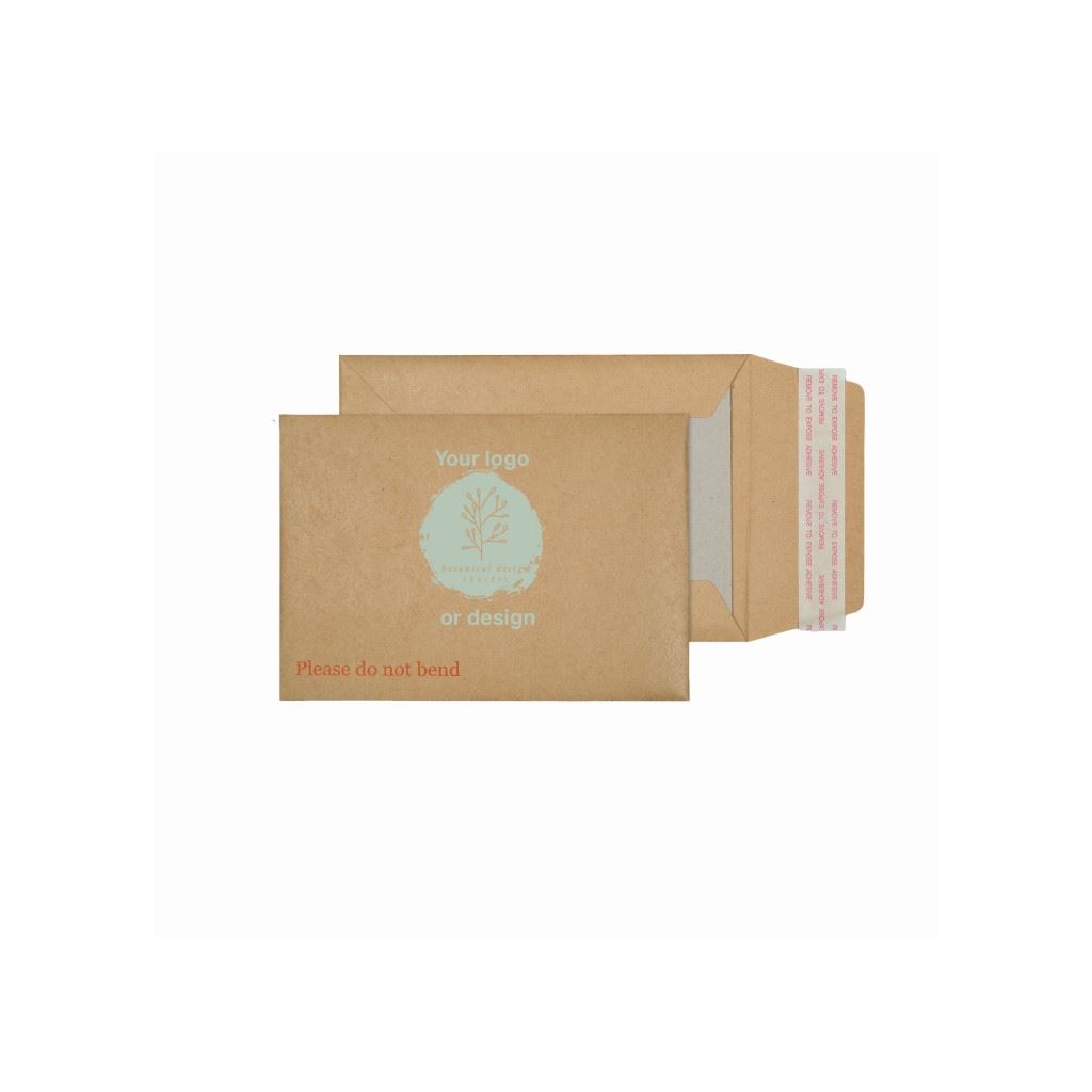 Custom Printed Board Back Envelopes