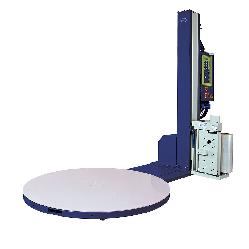 PSW003 Semi Automatic Powered Pallet Wrapper with Digital Scales