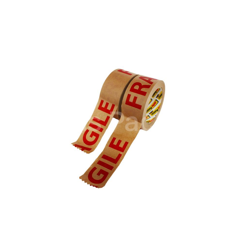 Fragile Printed Paper Tape