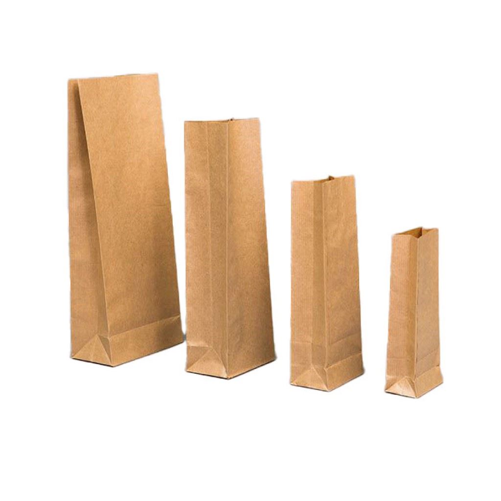 Block Bottom Paper Bags