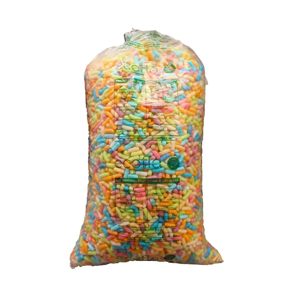 Biodegradable Loose Fill (Rainbow) 