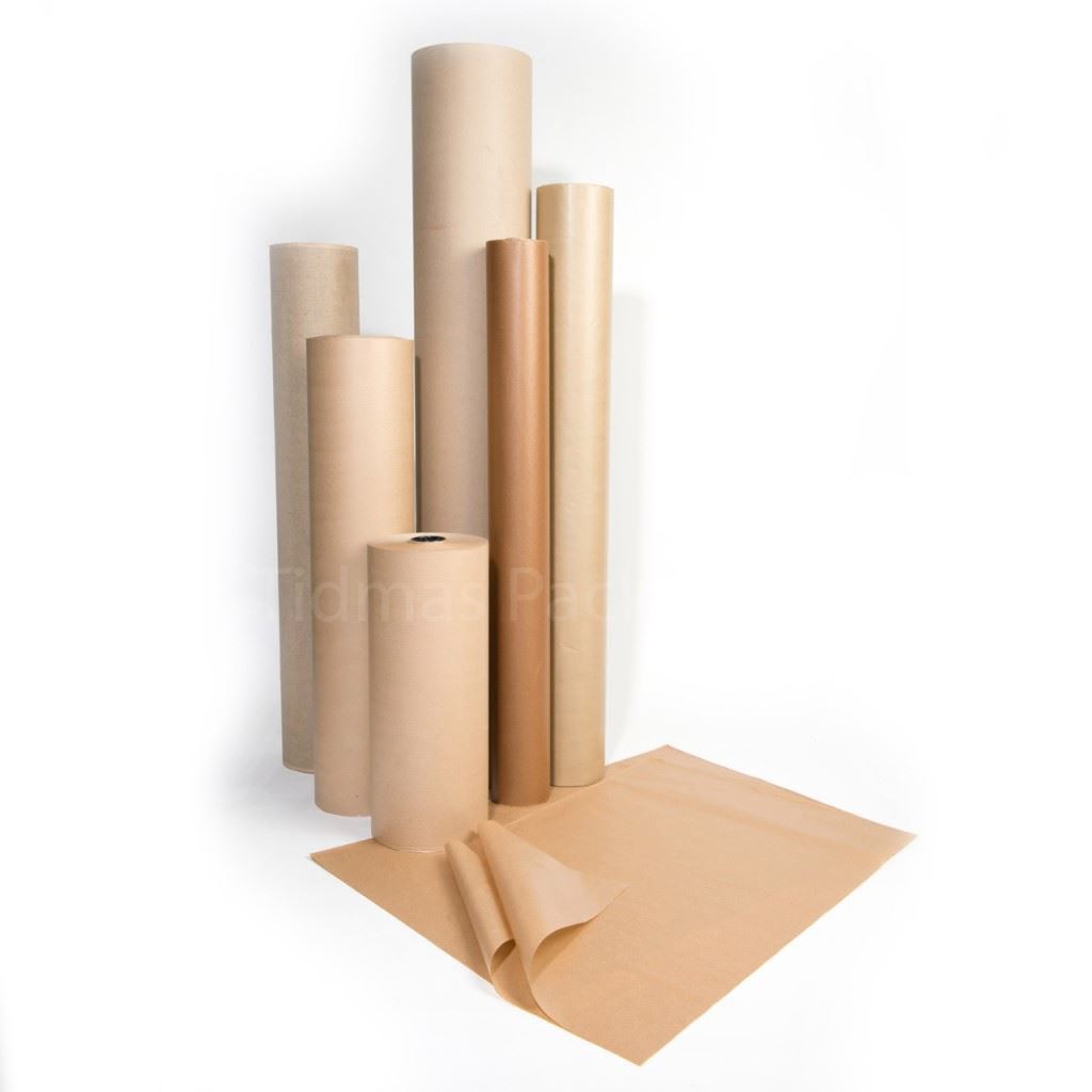 Imitation Kraft Paper Rolls Sustainable & Versatile Packaging for